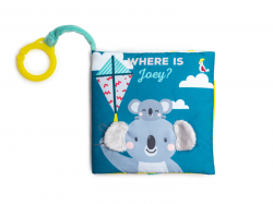 Textilná knižka s aktivitami pre bábätko Koala Taf Toys 