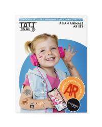 TATTonMe Živé tetovaèky pre deti Ázijské zvieratá