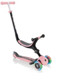 Odradlo a kolobeka Globber 3v1 Go Up Foldable Plus Lights Pastel Pink