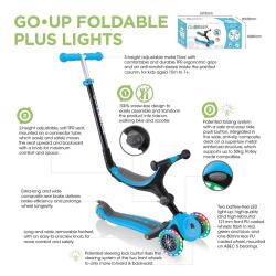 Globber Kolobeka 4v1 Go Up Foldable Plus Lights Pastel Pink 8