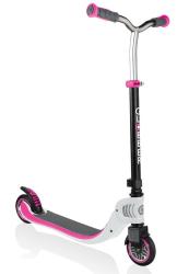 Skladacia kolobeka Globber Flow 125 White pink