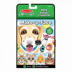 Prelepovaten samolepky pre deti Vytvor si tvr Domce zvieratk Melissa and Doug od 4r