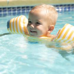 Swim Essential Plávacia vesta s rukávnikmi Ve¾ryba pre deti od 2 rokov 5